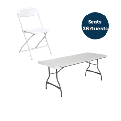 Table & Chair Package - 36 Guests