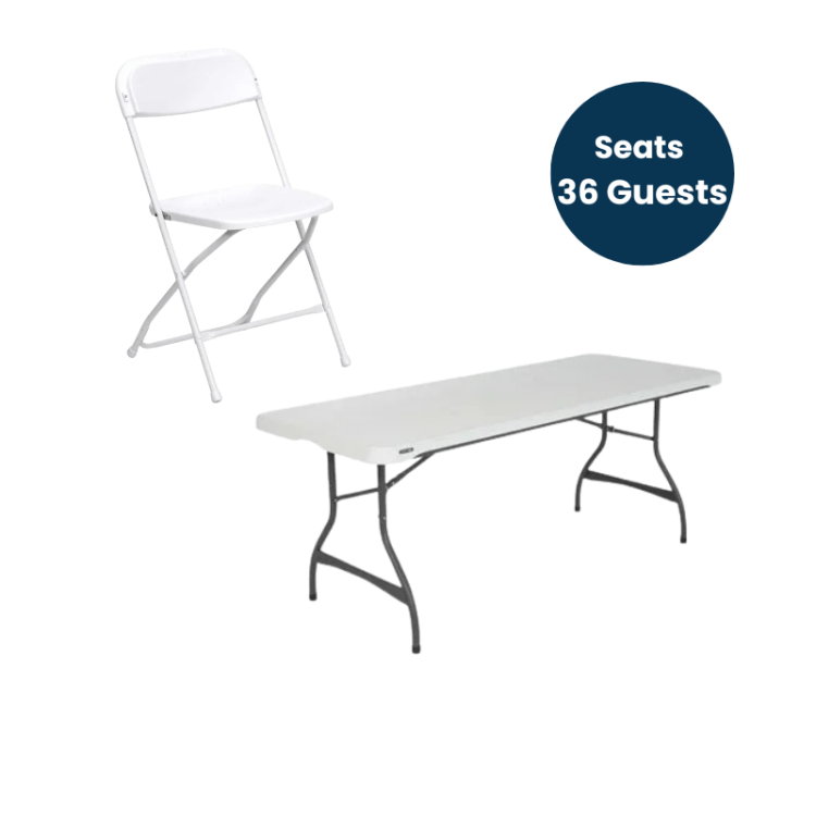 Table & Chair Package - 36 Guests Table & Chair Package - 36 Guests